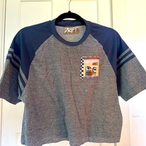 DRIFT womens custom crop top sz. S